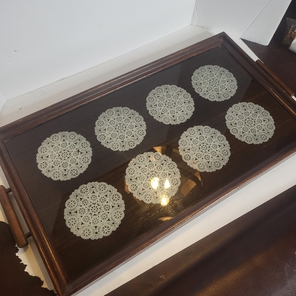 Vintage serving tray - Picture 1 of 9